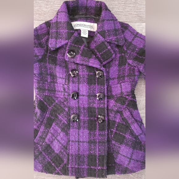 London Fog 12mths Pea Coat - Picture 4 of 8